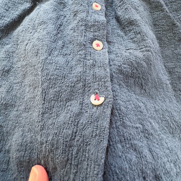 Louise Misha Blue Embroidered Dress GUC 18mo - Picture 7 of 7